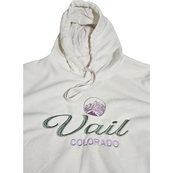 Vail Colorado Hoodie Multicolor Women's Small Colorblock - Picture 4 of 10